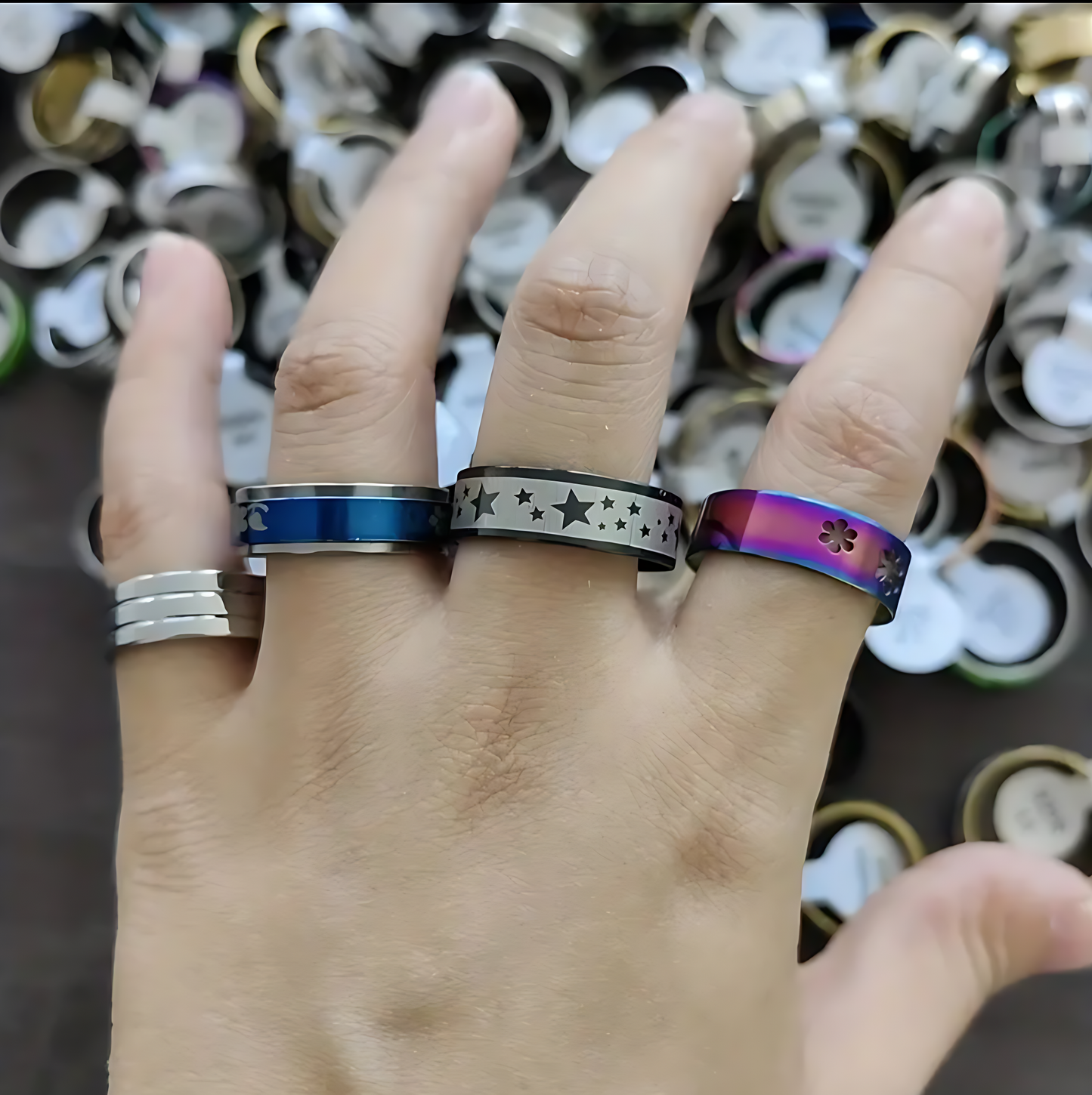 Anillos con Diseños - Streetwear